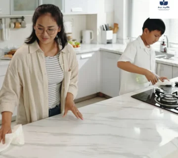 أفضل طريقة لتنظيف رخام المطبخ