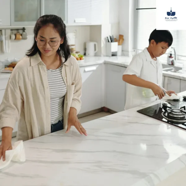أفضل طريقة لتنظيف رخام المطبخ